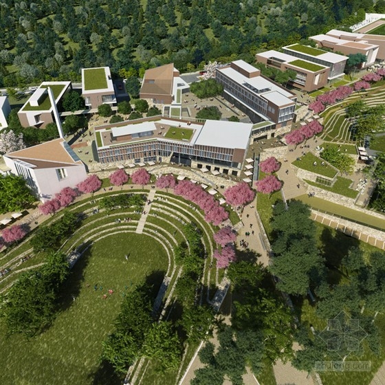 佐佐木設計的危地馬拉地峽大學整體規劃