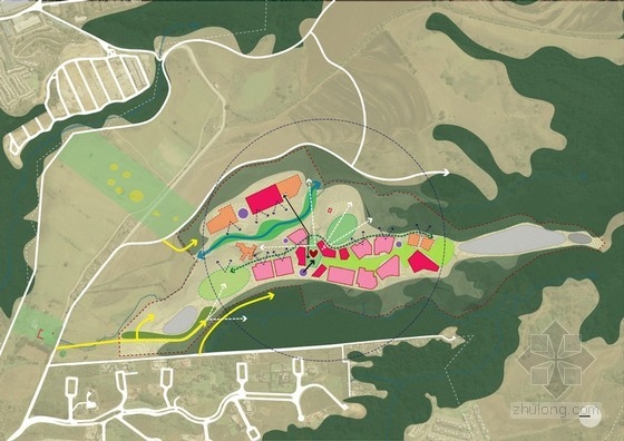佐佐木設計的危地馬拉地峽大學整體規劃