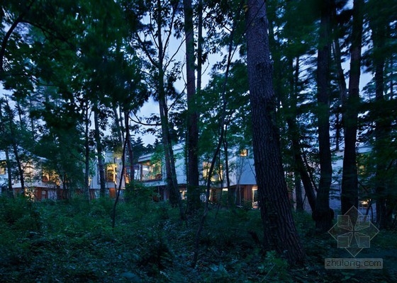 Keisuke Kawaguchi設計的日本大山旅館