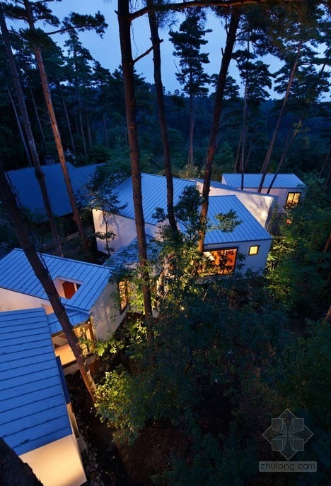 Keisuke Kawaguchi設計的日本大山旅館