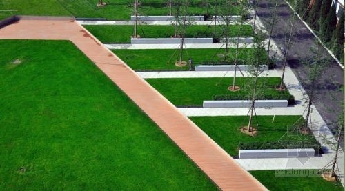 阿普貝思設計的北京威可多制衣中心廣場景觀