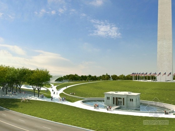 Diller Scofidio Renfro等設(shè)計的美國國家廣場競賽項目