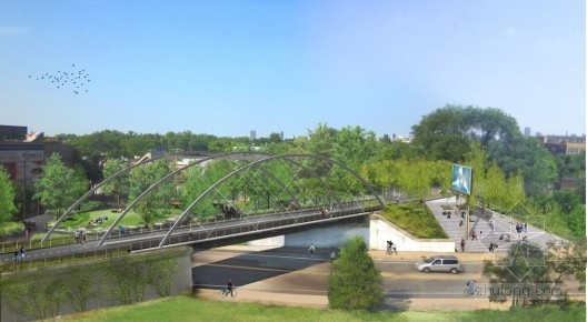 Michael Van Valkenburgh設計的芝加哥賽道景觀