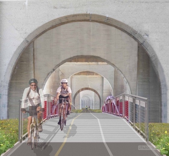 Mathews Nielsen設(shè)計的紐約南布朗克斯園林路