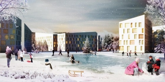 2020俄羅斯Odintsovo生態城提案