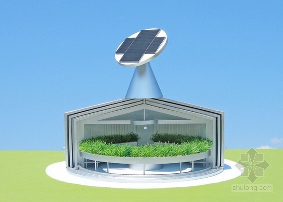 伽特澤的太陽能生態水產屋