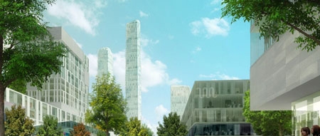 SOM:北京渤海創新城總規劃