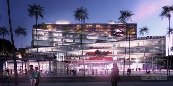 OMA設(shè)計(jì)的圣莫妮卡市競標(biāo)提案