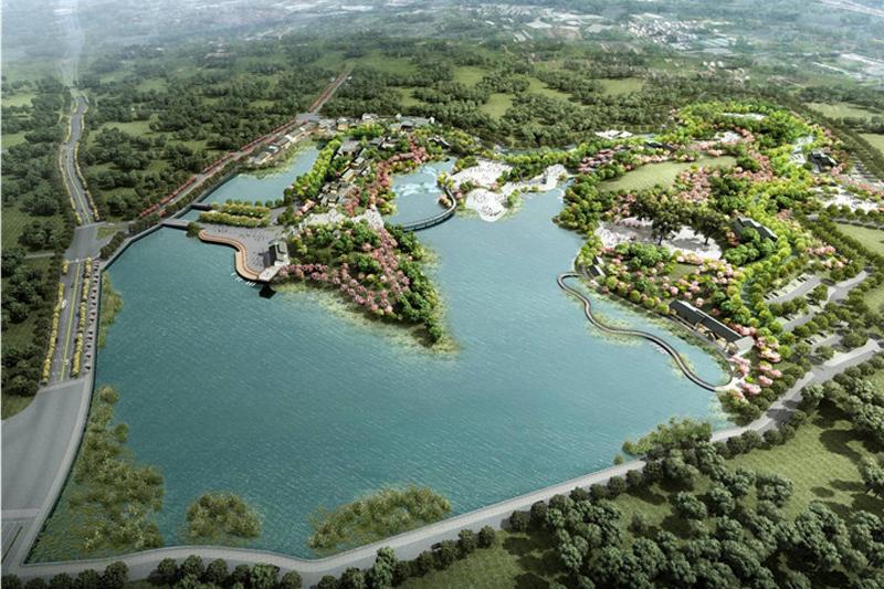 南京江北新區(qū)整治淤積水庫 改建大型城市公園