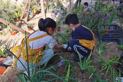 世園會英國大師園“搬”進中關村社區