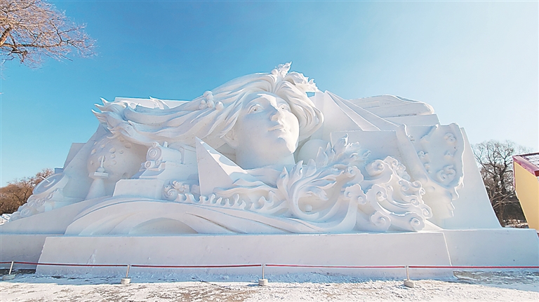 哈爾濱太陽島雪博會12月20日試開園